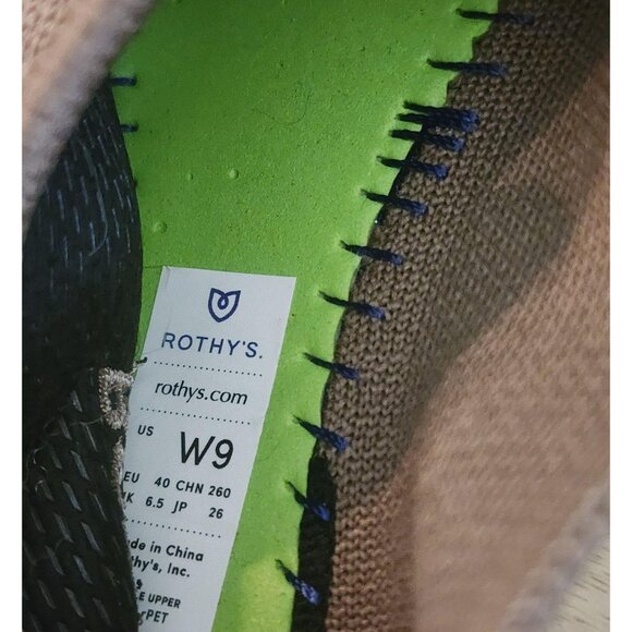 Rothy's Shoes Womens Size 9 Brown The Point Flats Pointed Toe Knit Washable - Picture 11 of 14